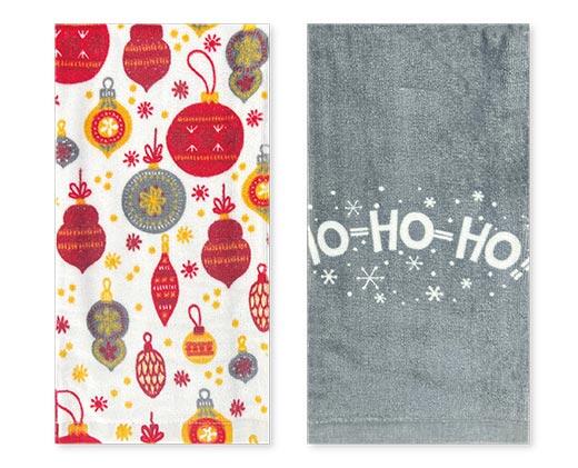 Merry Moments 
 2 Piece Holiday Towel Set