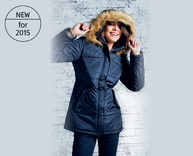 Ladies' Padded Parka Jacket