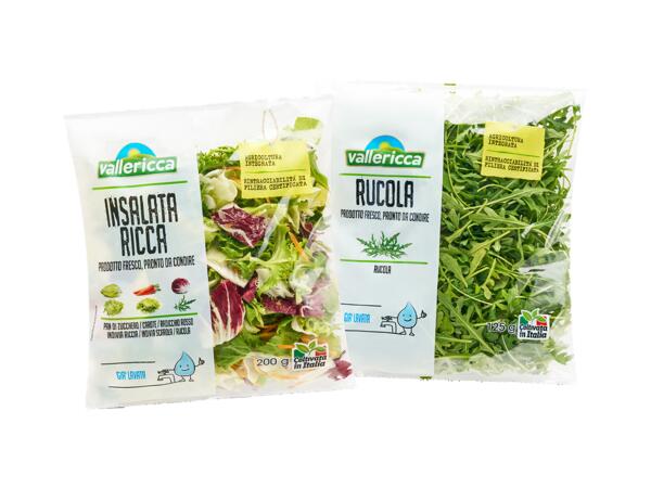 Rocket salad, or assorted