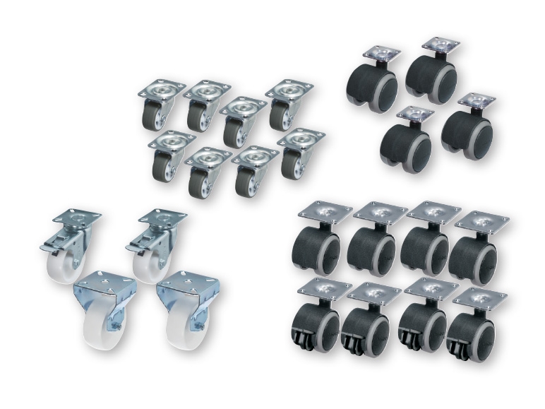 POWERFIX(R) Transport Castors