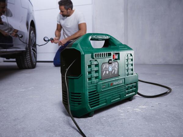 Air Pump with Piston Compressor
