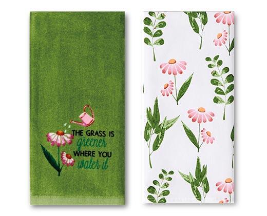 Huntington Home Oversized Drying Mat or 2-Pack Towel Set