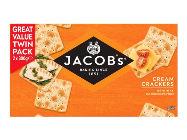 Jacob's Cream Crackers Twin Pack