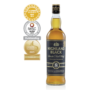 Highland Black 8YO Scotch Whisky 700ml