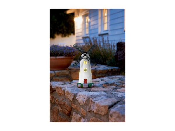 Livarno Home Decorative Solar-Powered Light - Windmill