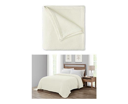 Huntington Home Full/Queen or King Cotton Blanket