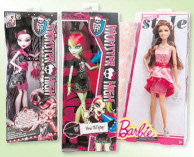 Bambole Monster High/Barbie MONSTER HIGH™/BARBIE™