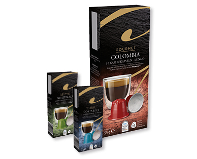 Café en capsules "Single Origins" GOURMET