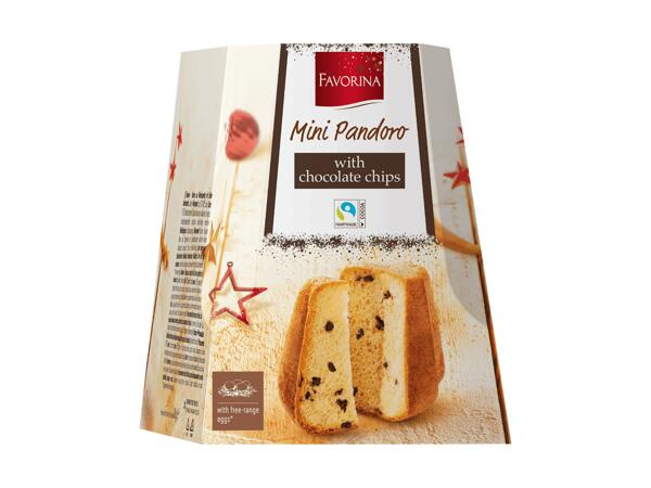 Mini Pandoro aux pépites de chocolat