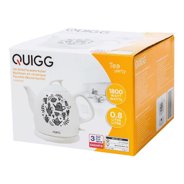 QUIGG(R) 				Keramische waterkoker