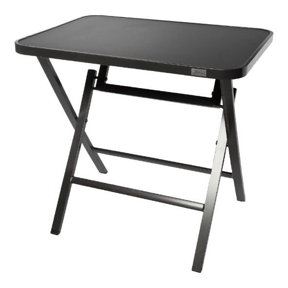 BELAVI(R) 				Table pliante en aluminium