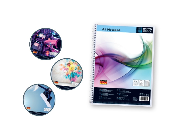 United Office(R) A4 Notebook
