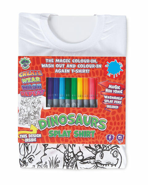 Dinosaur Colour-In  T-Shirt