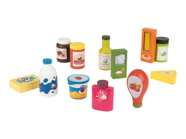 Playtive Picnic/Shopping Bag with Food/Breakfast Playset