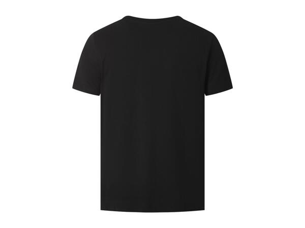 Esmara Men's Black T-Shirts - 2 Pack