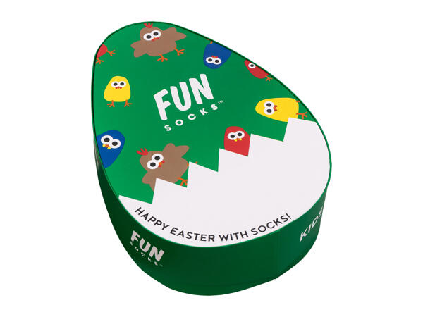 Kids' Fun Easter Socks - 3 Pack