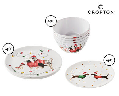 Christmas Outdoor Dinnerware