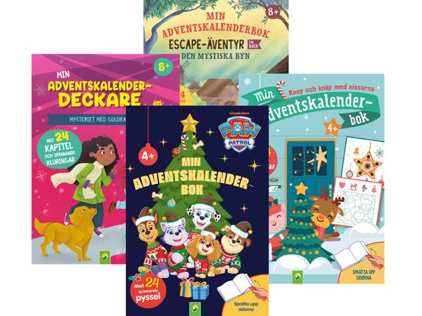 Adventskalenderbok
