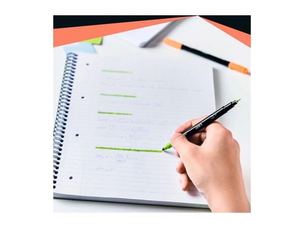 BIC Dual Tip Felt Pens - 6 pack