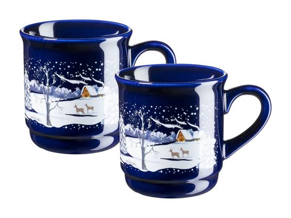 Tasses "Marché de Noël" Mäser, set de 2