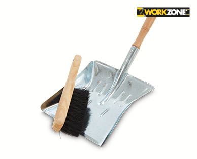 Heavy Duty Dustpan and Brush