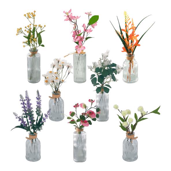 HOME CREATION(R) 				Kunstblumen in Vase