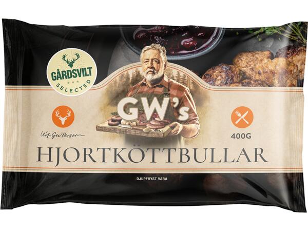 GW's hjortköttbullar