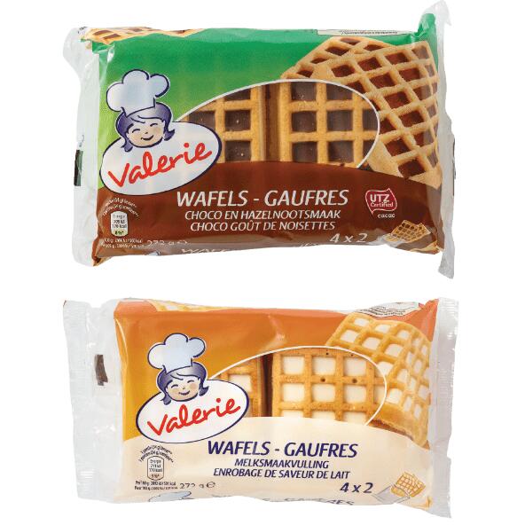 Gefüllte Waffeln, 8er-Packung