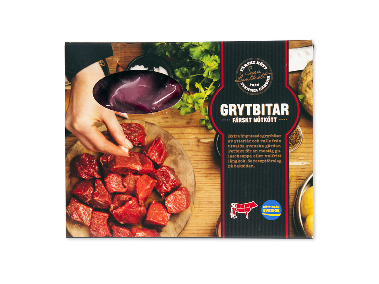 GRYTBITAR AV NÖT