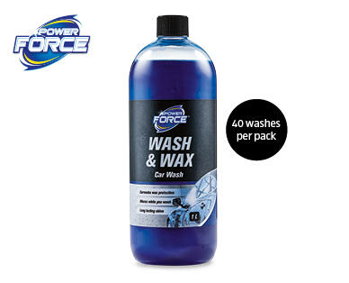 Windscreen Additive 500ml or Wash & Wax 1L