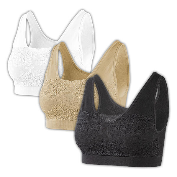 Komfort-BH 3er-Set