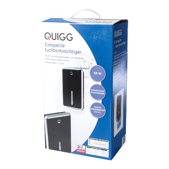 QUIGG(R) Compacte luchtontvochtiger