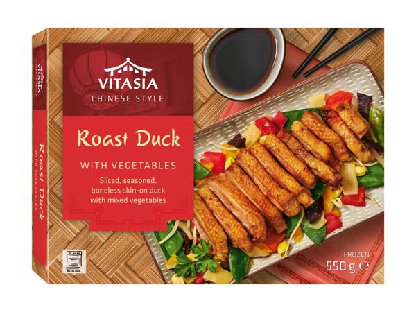 Roast Duck with Vegetables