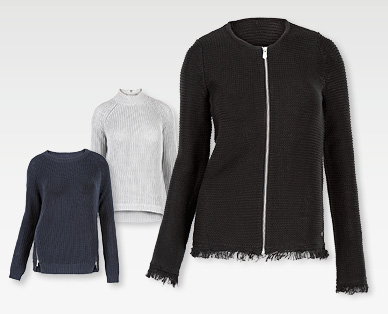 Pull-over/Veste en maille pour femmes BLUE MOTION