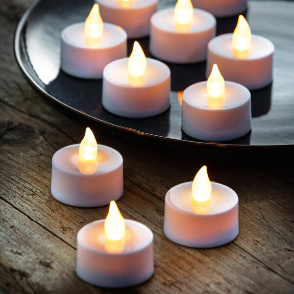 LED-Teelichte 10er-Set