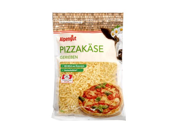 Pizzakäse gerieben