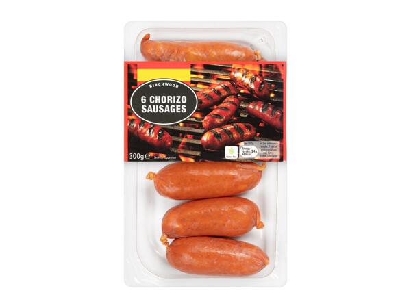 Chorizo a la parrilla Cooking Chorizo
