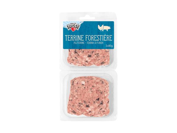 Terrine aux champignons (valable uniquement en Suisse romande)