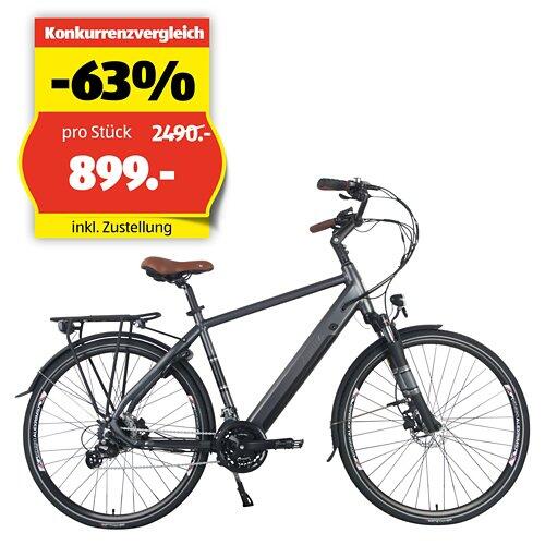 ZENITH E-Bike Classic Plus ZCM°02, Herren, Basalt Grey, 52 cm