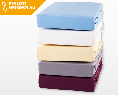 Lenzuolo con angoli in jersey interlock MY LIVING STYLE