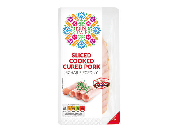 Sliced Cooked Cured Pork