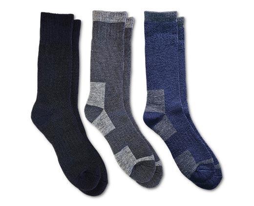 Crane Men's or Ladies 3 Pack Thermal Performance Socks