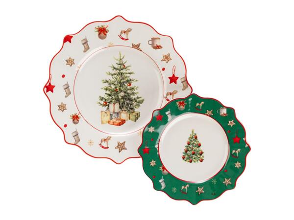 Livarno Home Serving Plate Set/​Biscuit Tin