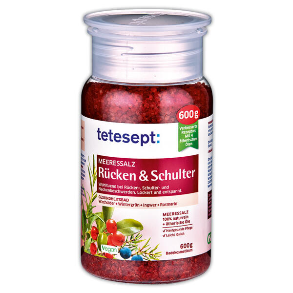 Meeressalz Rücken & Schulter