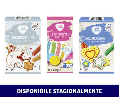 DECORAZIONI PER DOLCI
