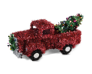 Merry Moments Holiday Tinsel Figurine