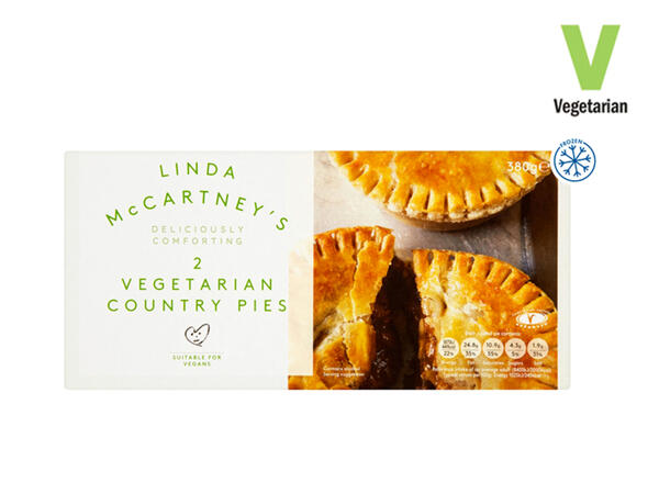 Linda McCartney's 2 Vegetarian Country Pies