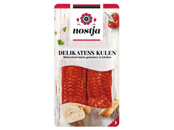 Kulen geschnitten