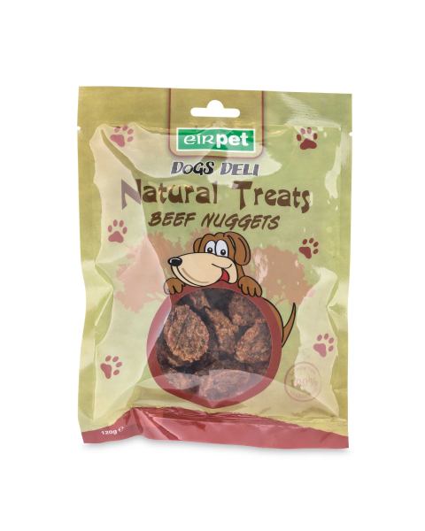 Beef Nugget Shaped Dog Treats