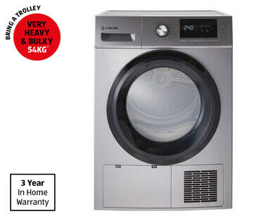 8kg Heat Pump Dryer Silver